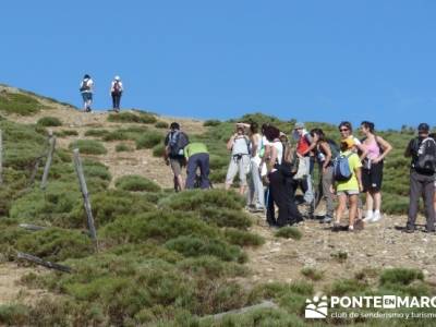 Parada ascensión Pico del Nevero - excursiones montaña Madrid; excursiones sierra madrid